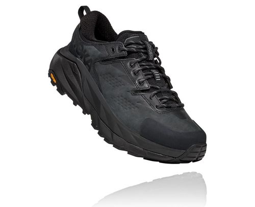 Hoka One One Herre Kaha Low Gore-tex Fjellsko Svart/Charcoal Grå Norge-53RMX